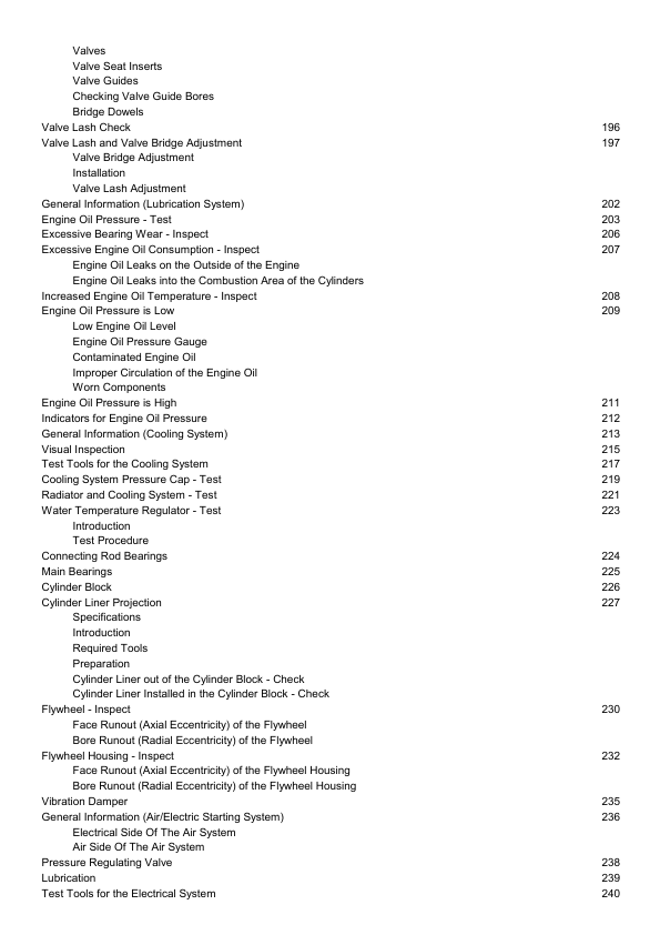 CAT 3512 Marine Engine Service Manual 66Z1-UP - Image 8