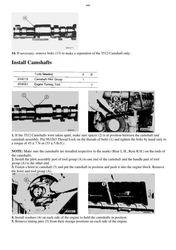 CAT 3512 Marine Engine Service Manual 66Z1-UP - Image 17