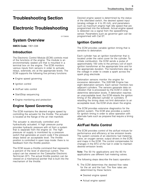 CAT 3516B Engine Troubleshooting RENR2270-02 - Image 13