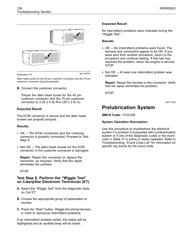 CAT 3516B Engines Troubleshooting Manual RENR5622 - Image 14