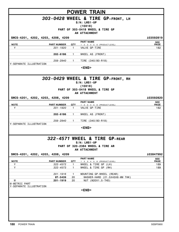 CAT 416E Backhoe Loader Parts Catalog LMS1-UP - Image 11