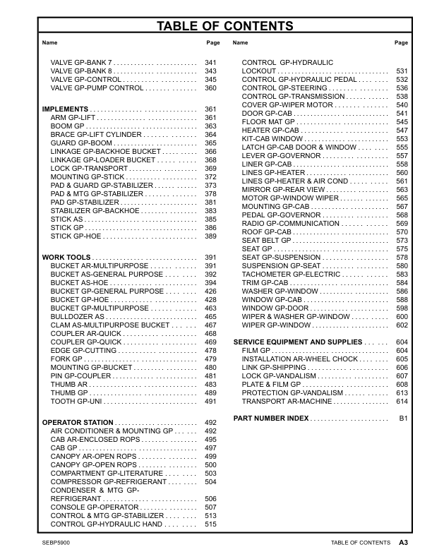 CAT 416E Backhoe Loader Parts Catalog LMS1-UP - Image 8