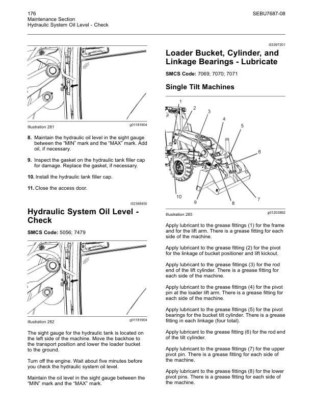 CAT 420E 430E 432E 434E 442E 444E Backhoe Loaders Maintenance Manual SEBU7687-08 - Image 13