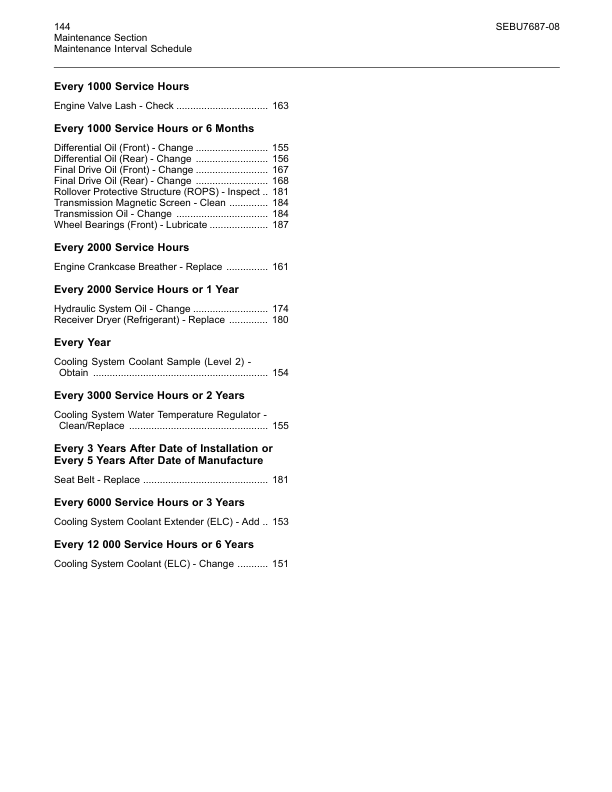 CAT 420E 430E 432E 434E 442E 444E Backhoe Loaders Maintenance Manual SEBU7687-08 - Image 6