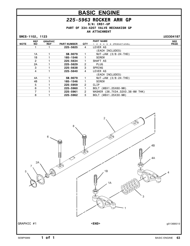 CAT 428F Backhoe Loader Parts Catalog LBH1-UP - Image 16