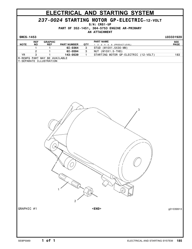 CAT 428F Backhoe Loader Parts Catalog LBH1-UP - Image 11