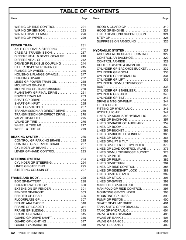 CAT 434E Backhoe Loader Parts Catalog SEF1-UP - Image 7