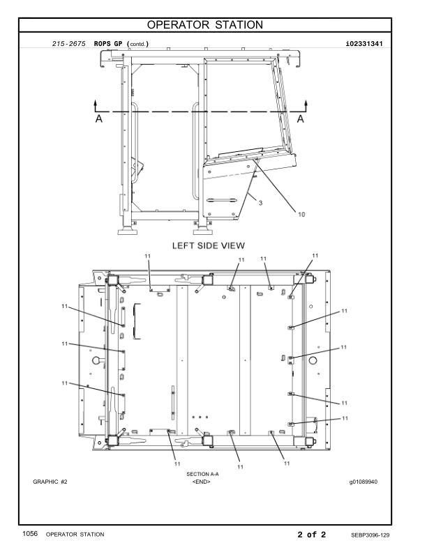CAT 525B Wheel Skidder Parts Manual 3KZ1-UP - Image 11