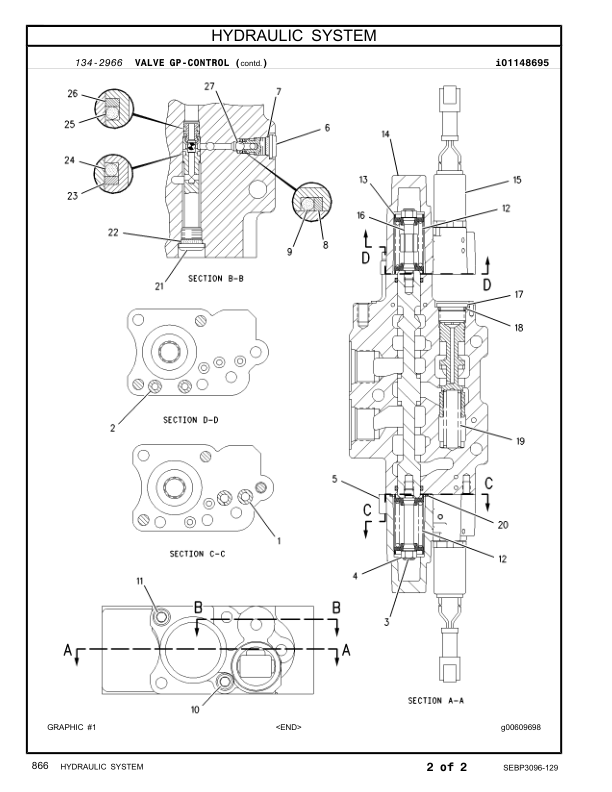CAT 525B Wheel Skidder Parts Manual 3KZ1-UP - Image 15