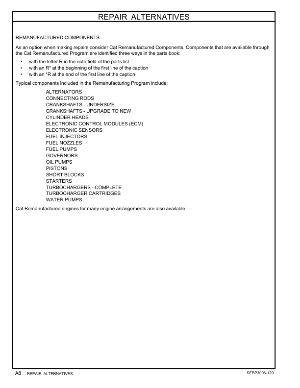 CAT 525B Wheel Skidder Parts Manual 3KZ1-UP - Image 5