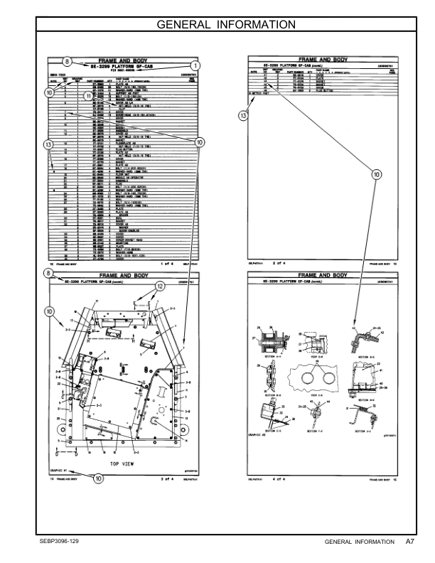 CAT 525B Wheel Skidder Parts Manual 3KZ1-UP - Image 4