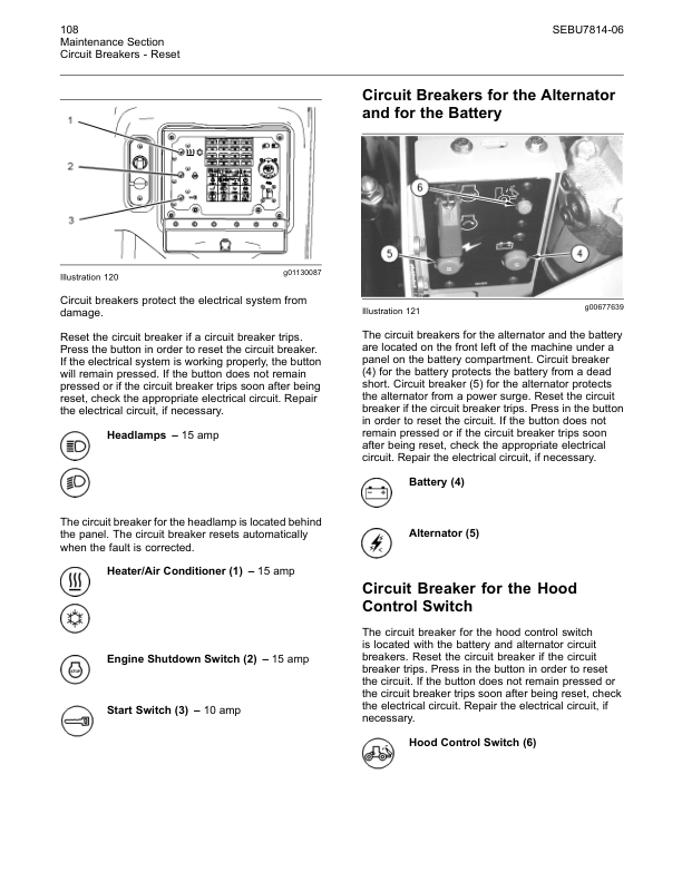 CAT 725 730 Articulated Truck Maintenance Intervals Manual - Image 4