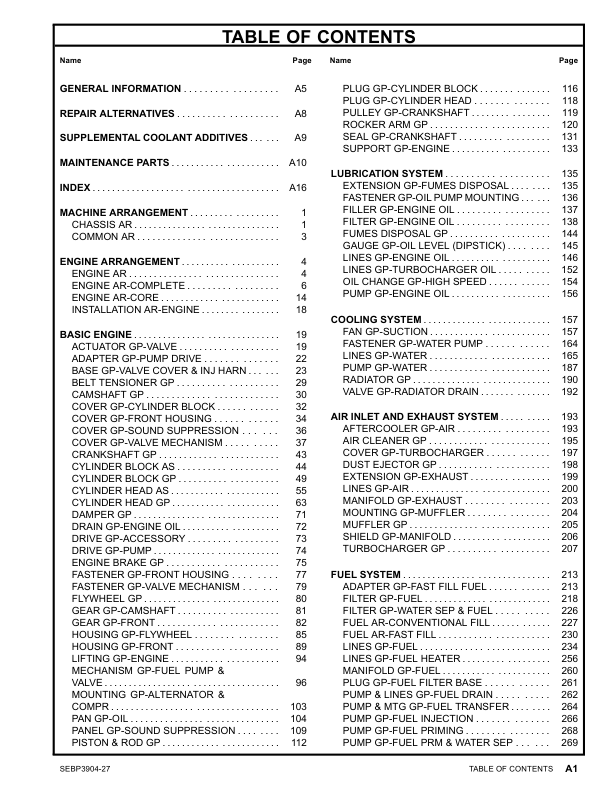 CAT 834H Wheel Dozer Parts Catalog Volume I BTX1-UP - Image 6