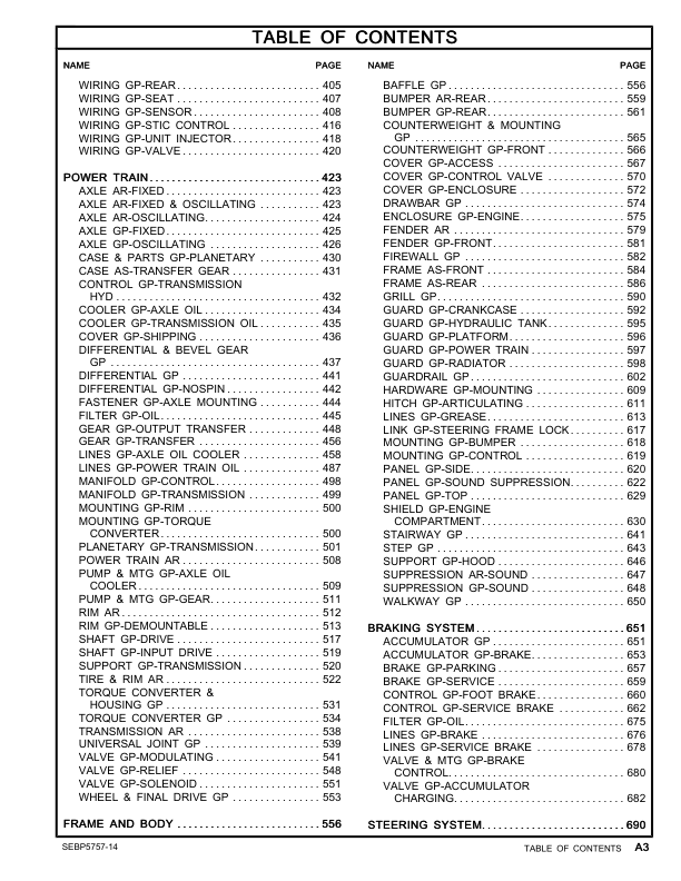 CAT 834K Wheel Dozer Parts Manual LWY1-UP - Image 8