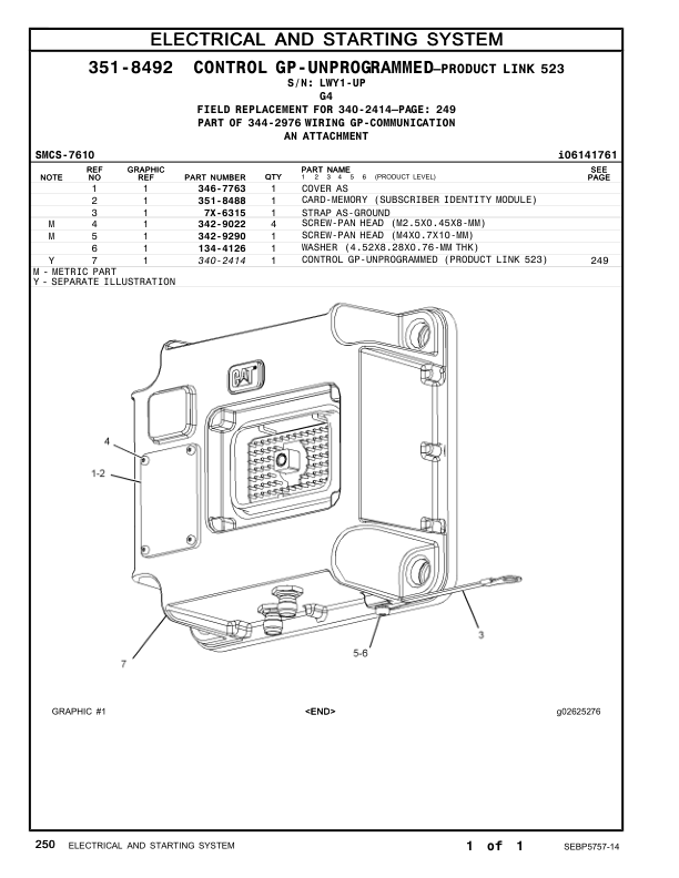 CAT 834K Wheel Dozer Parts Manual LWY1-UP - Image 12