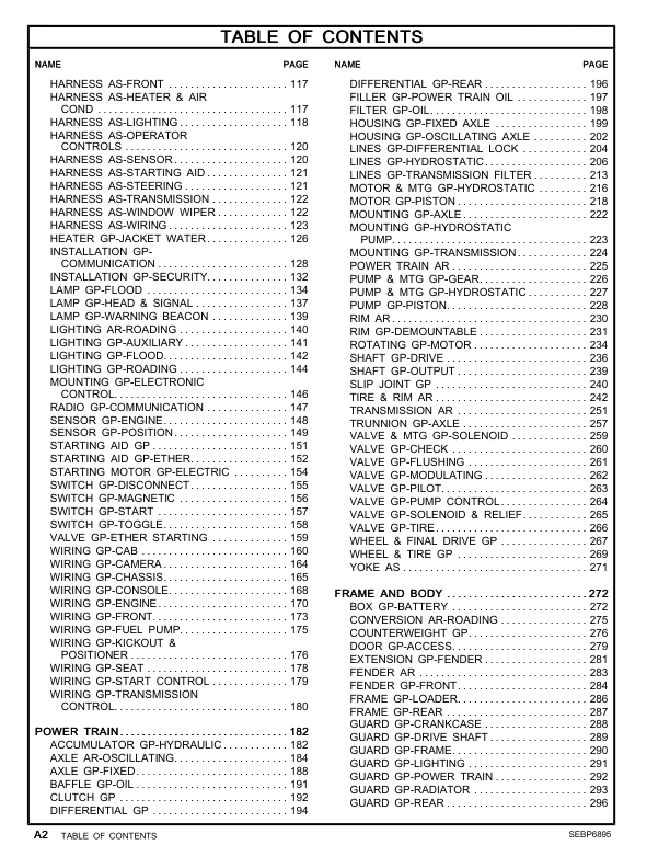 CAT 938K Wheel Loader Parts Catalog HFW1-UP - Image 7