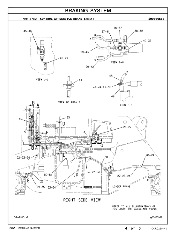 CAT 950F Series II Wheel Loader Parts Manual 8TK1 4TF12112-99999 - Image 13