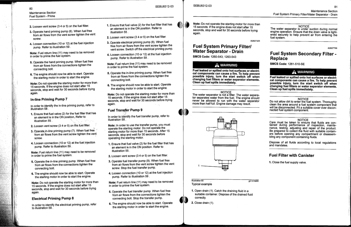 CAT C0.5 C0.7 C1.1 C1.5 C1.6 C2.2 Industrial Engines Operation and Maintenance Manual - Image 15