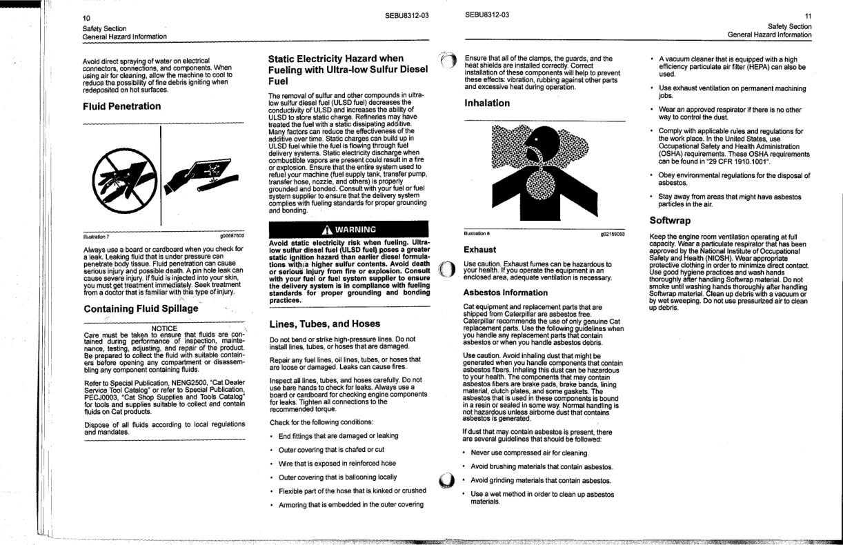 CAT C0.5 C0.7 C1.1 C1.5 C1.6 C2.2 Industrial Engines Operation and Maintenance Manual - Image 10