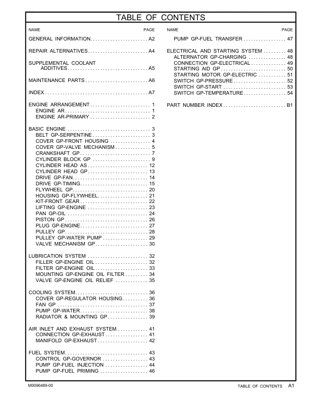 CAT C0.5 Industrial Engine Parts Catalog M0096489-00 - Image 5