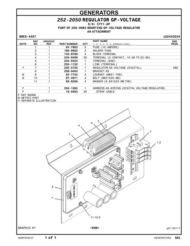 CAT C15 Generator Set Parts Catalog CYY1-UP - Image 10