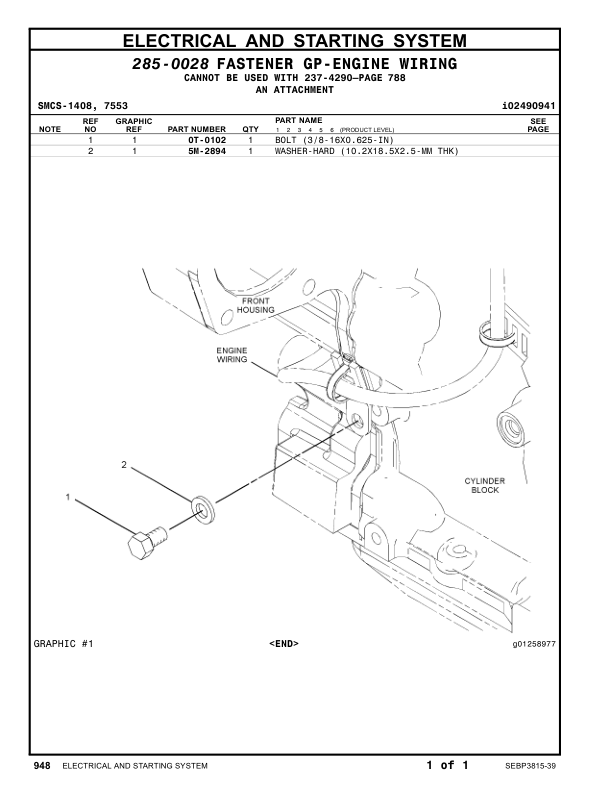 CAT C15 Industrial Engine Parts Catalog Volume II JRE1-UP - Image 9
