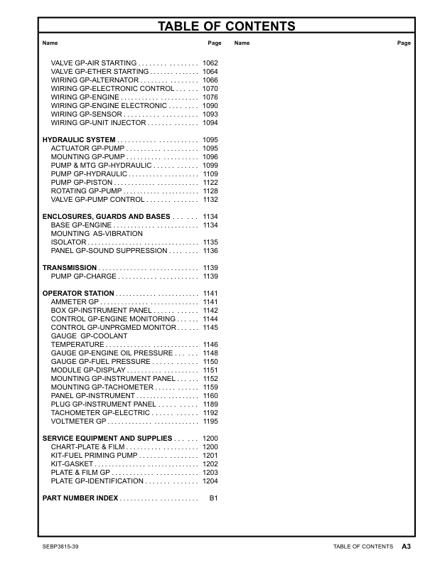 CAT C15 Industrial Engine Parts Catalog Volume II JRE1-UP - Image 6
