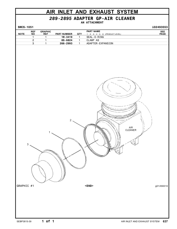 CAT C15 Industrial Engine Parts Catalog Volume II JRE1-UP - Image 7