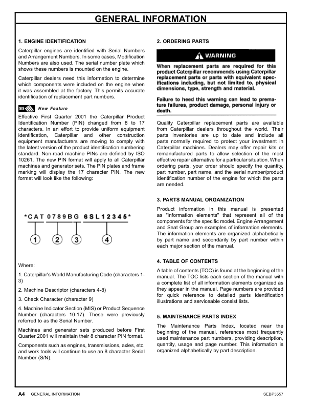 CAT C18 Generator Set Parts Catalog L6B1 L7A1-UP - Image 6