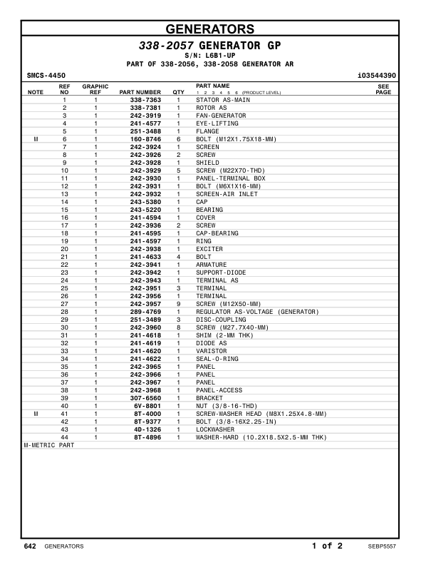 CAT C18 Generator Set Parts Catalog L6B1 L7A1-UP - Image 11