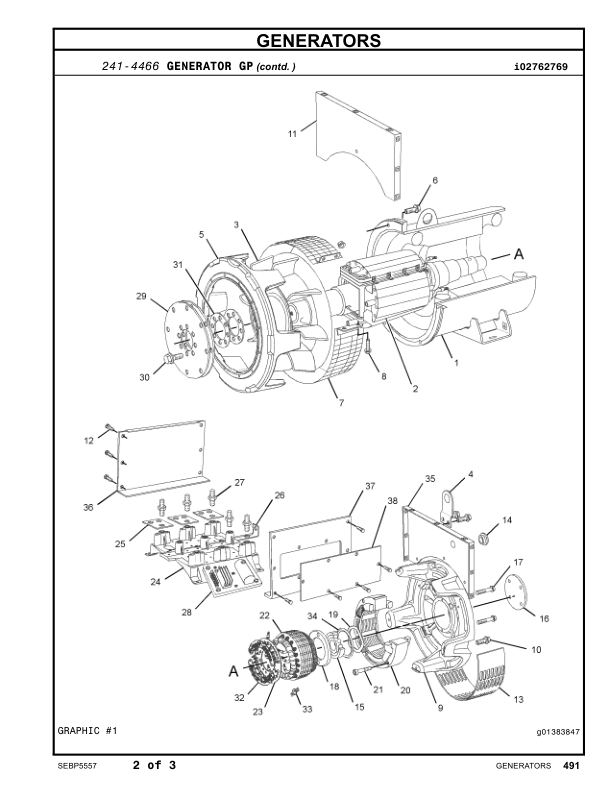 CAT C18 Generator Set Parts Catalog L6B1 L7A1-UP - Image 9
