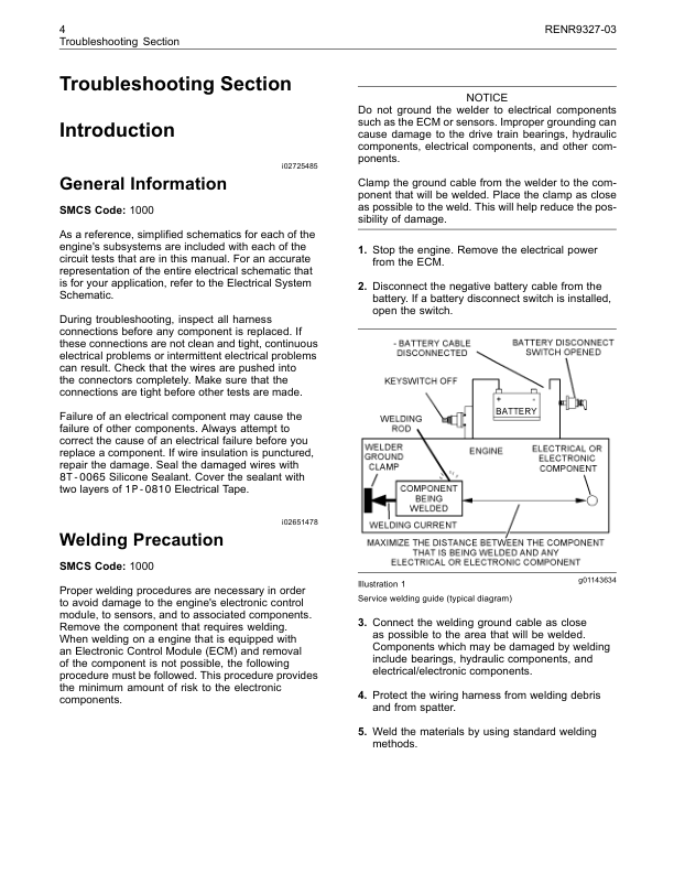 CAT C32 Engine for D11T Track-Type Tractors Troubleshooting RENR9327-03 - Image 8