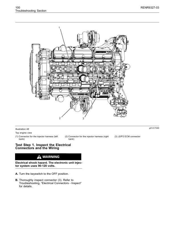 CAT C32 Engine for D11T Track-Type Tractors Troubleshooting RENR9327-03 - Image 14