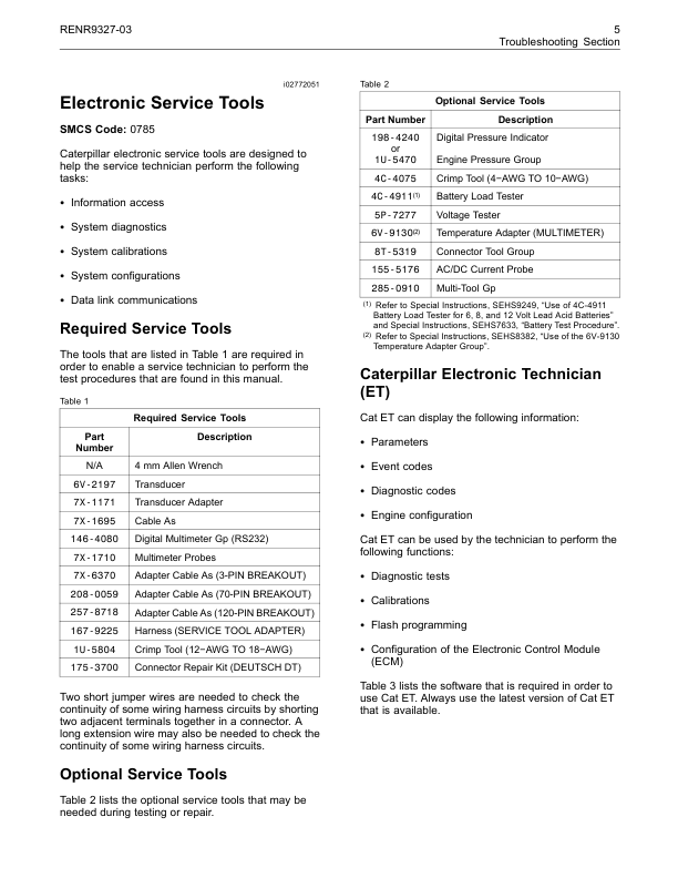CAT C32 Engine for D11T Track-Type Tractors Troubleshooting RENR9327-03 - Image 9