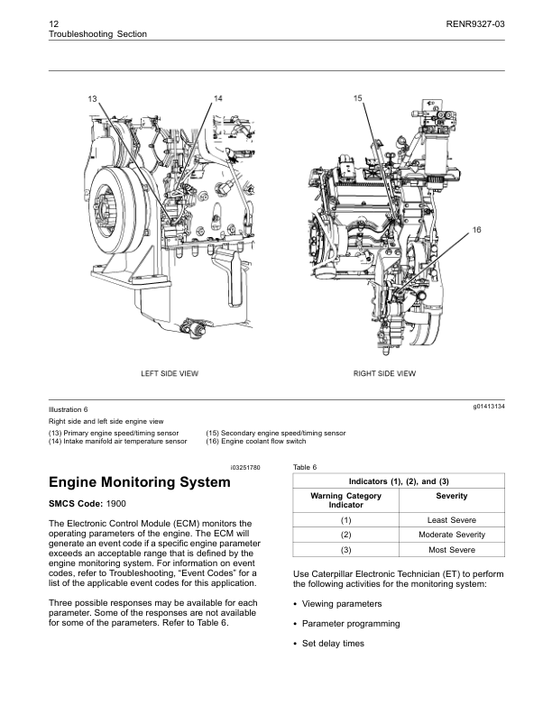 CAT C32 Engine for D11T Track-Type Tractors Troubleshooting RENR9327-03 - Image 5