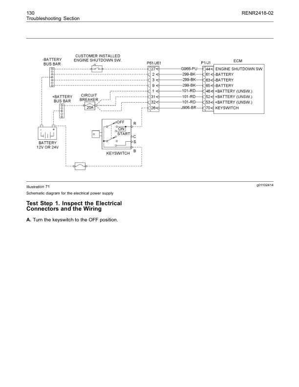 CAT C7 C9 Industrial Engine Troubleshooting RENR2418-02 - Image 7