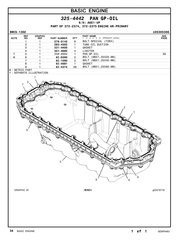 CAT C7.1 Marine Generator Set Parts Catalog SEBP6463 - Image 11