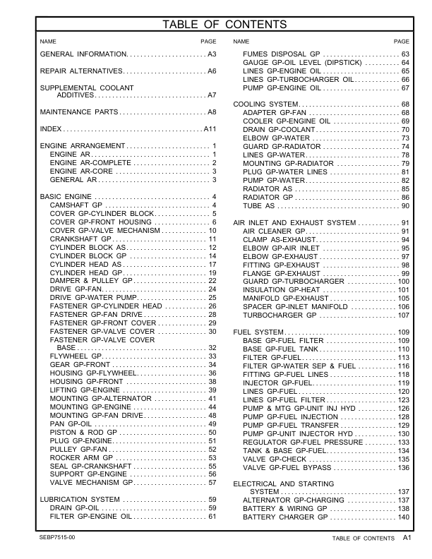 CAT C9 Generator Set Parts CatalogF5A1 F6B1 LX91 S9X1-UP - Image 4