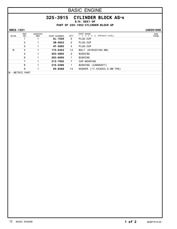 CAT C9 Generator Set Parts CatalogF5A1 F6B1 LX91 S9X1-UP - Image 11