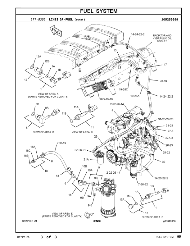 CAT CB44B CB54B Asphalt Compactor Parts Catalog S4P1-UP TWC1-UP - Image 10