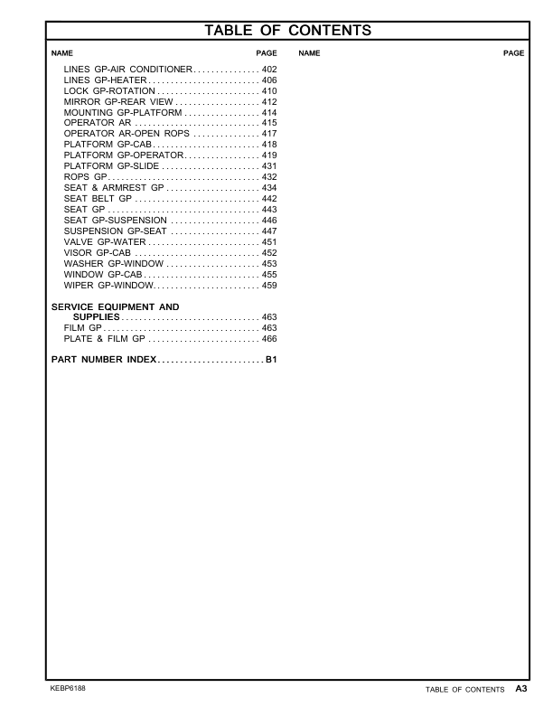 CAT CB44B CB54B Asphalt Compactor Parts Catalog S4P1-UP TWC1-UP - Image 7