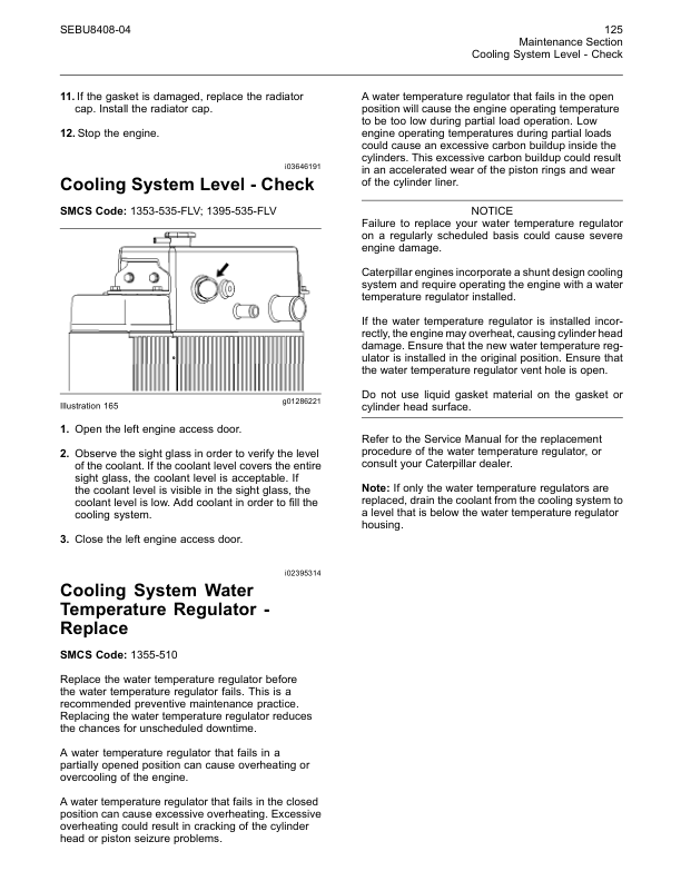 CAT D6N Track Type Tractor Maintenance Intervals Manual - Image 4