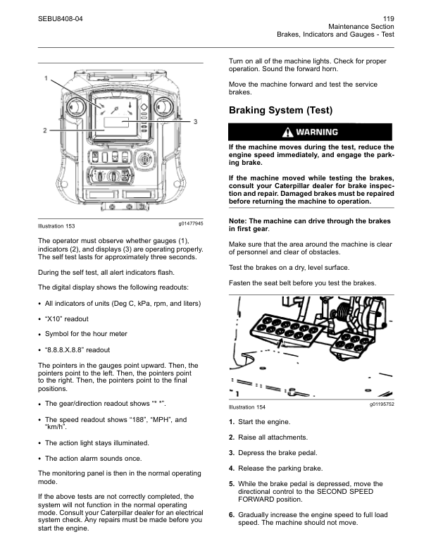 CAT D6N Track Type Tractor Maintenance Intervals Manual - Image 9