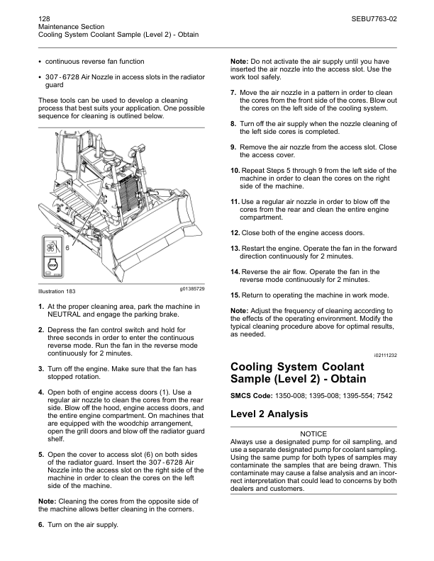 CAT D8T Track Type Tractor Maintenance Intervals Manual - Image 3
