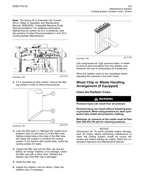CAT D8T Track Type Tractor Maintenance Intervals Manual - Image 12