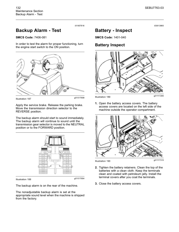 CAT D8T Track Type Tractor Operation and Maintenance Manual J8B1-UP KPZ1-UP - Image 5