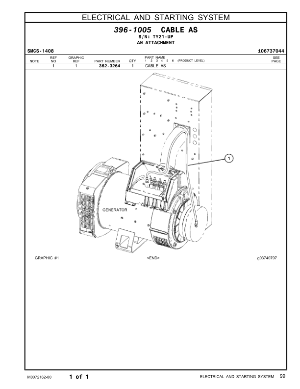 CAT DE18E3 DE22E3 Generator Set Parts Catalog LND1-UP TY21-UP - Image 11