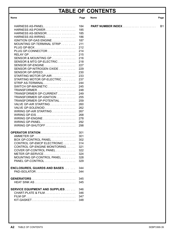 CAT G3408C Natural Gas Engine Parts Catalog BAZ1-UP - Image 7