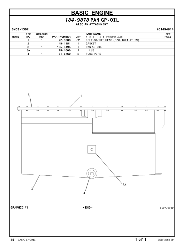 CAT G3408C Natural Gas Engine Parts Catalog BAZ1-UP - Image 8