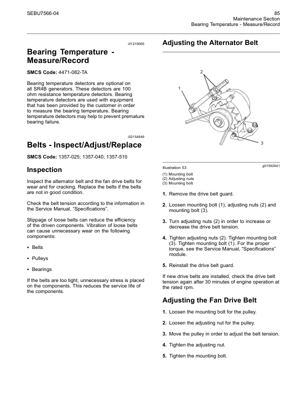 CAT G3516B G3520B Generator Set Operation and Maintenance Manual - Image 5